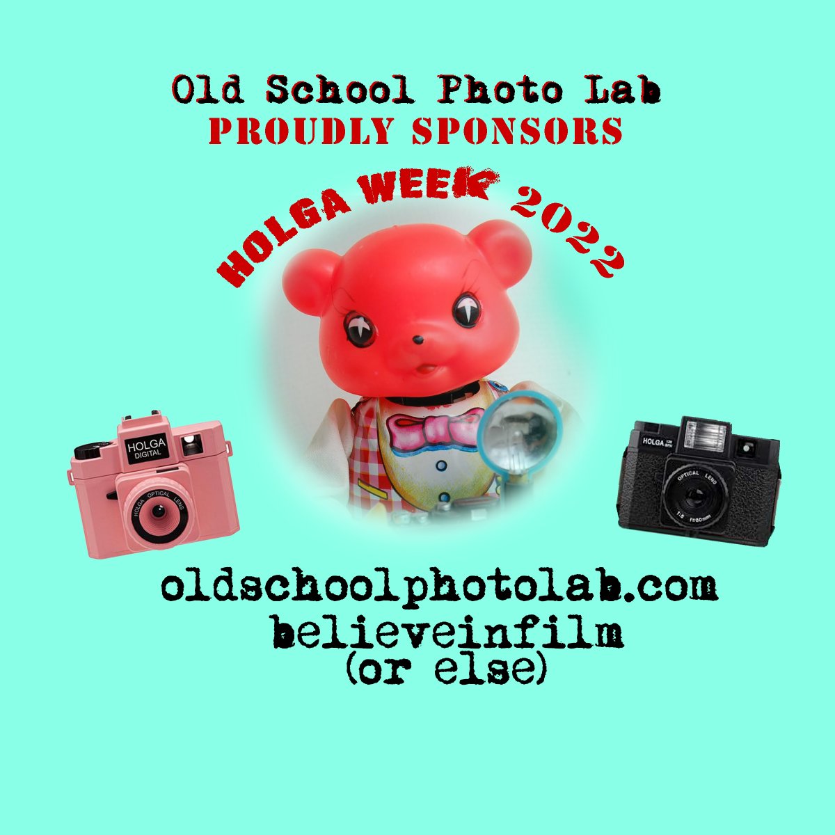 Enter to Win! Do you follow Holga week annually already!? If not & you shoot film, definitely head over to @holgaweek to learn what it’s all about! Then send in your Holga photos this week for a chance to win several prizes including one from us!