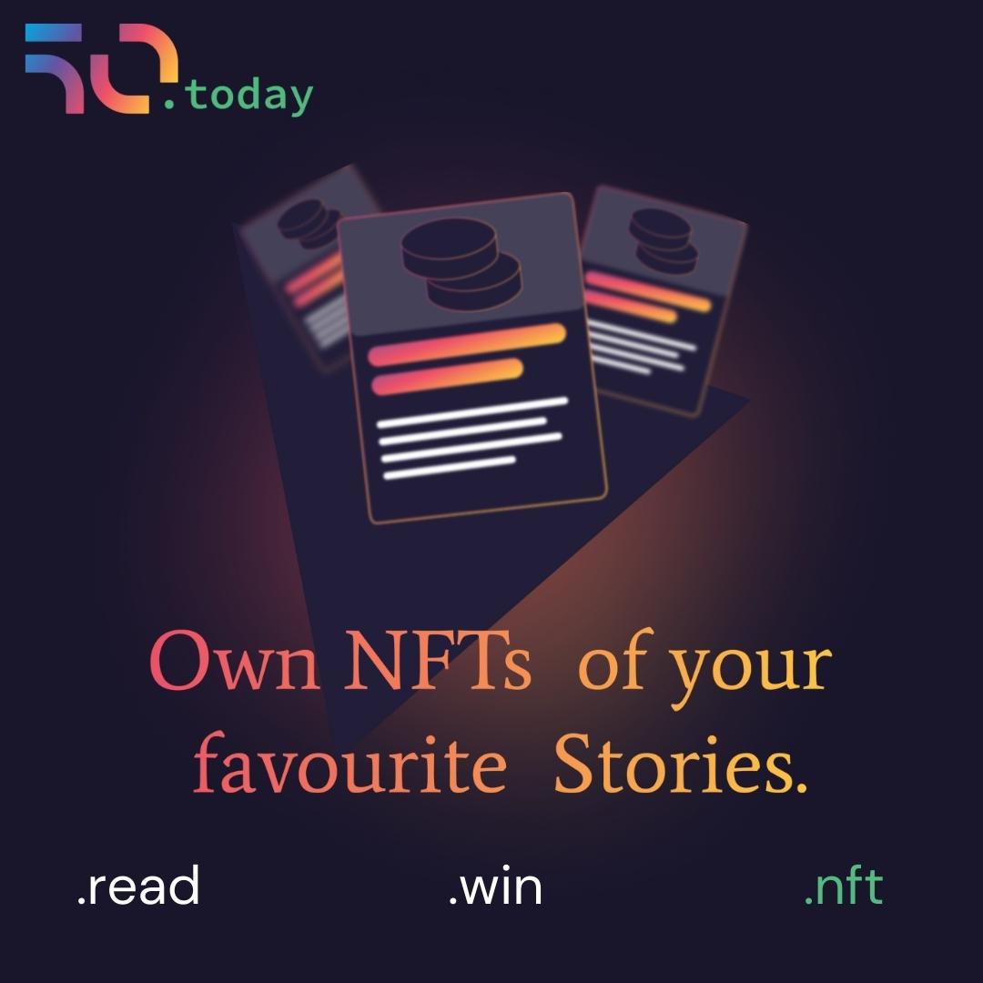 50dottoday's tweet photo. Want to own rare news NFTs?

At https://t.co/EdFzRVtWiH, you can earn tokens and redeem them for NFTs or exchange it for real money!

#GetRewarded #cryptocurrency #NFT #fifity#50today #news #reading #readingstories https://t.co/A1Af4mMtJz