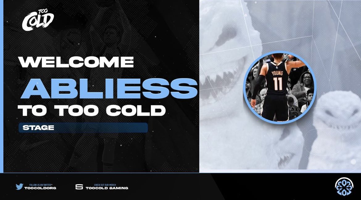TooColdOrg's tweet photo. 🚨 Welcome back @Abliess to TooCold Stage. Was a baby his first time around in 2k20 &amp; 21 , let’s see how Cold his 23 going to be.#ColdWorld❄️ https://t.co/RSAbaHX2QQ