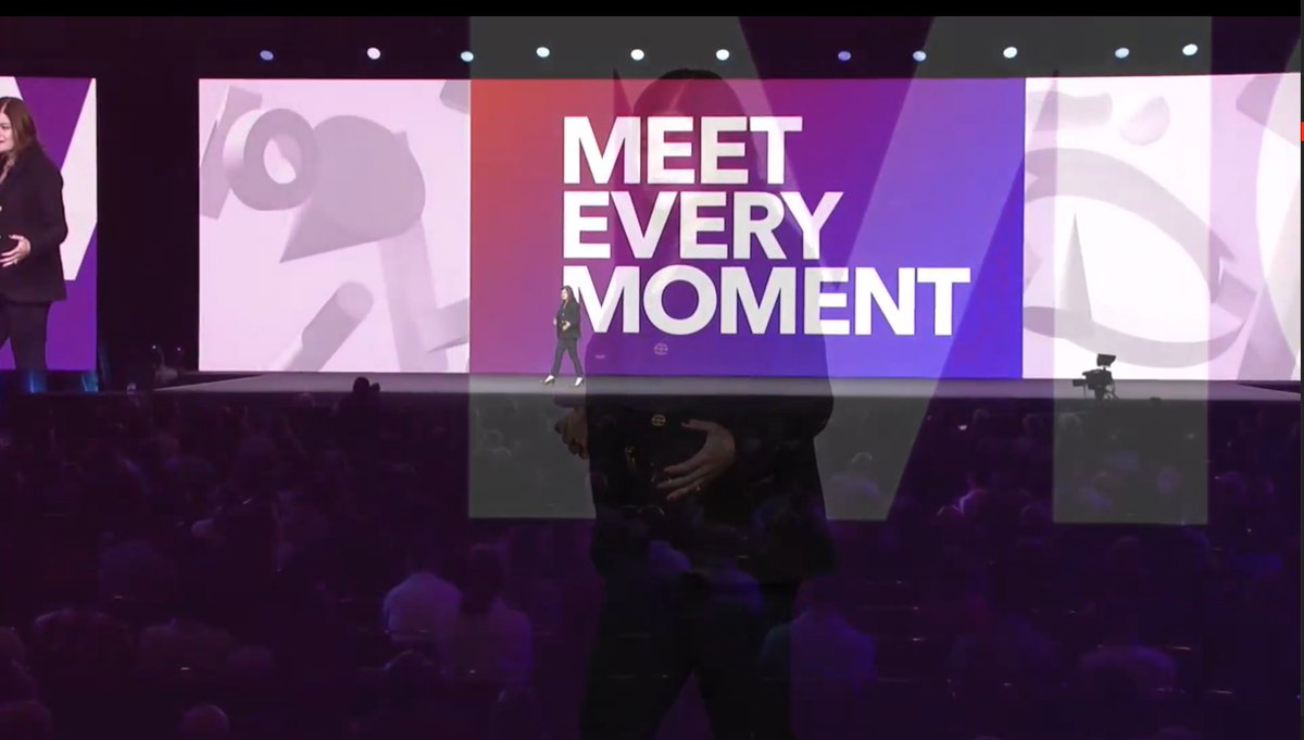 Sitecore CMO Paige O'Neill talking about the theme of #SitecoreSYM "Meet Every Moment".

Already mentioned AI imagery and Metaverse... this is going to be a different type of keynote for Sitecore, perhaps.
