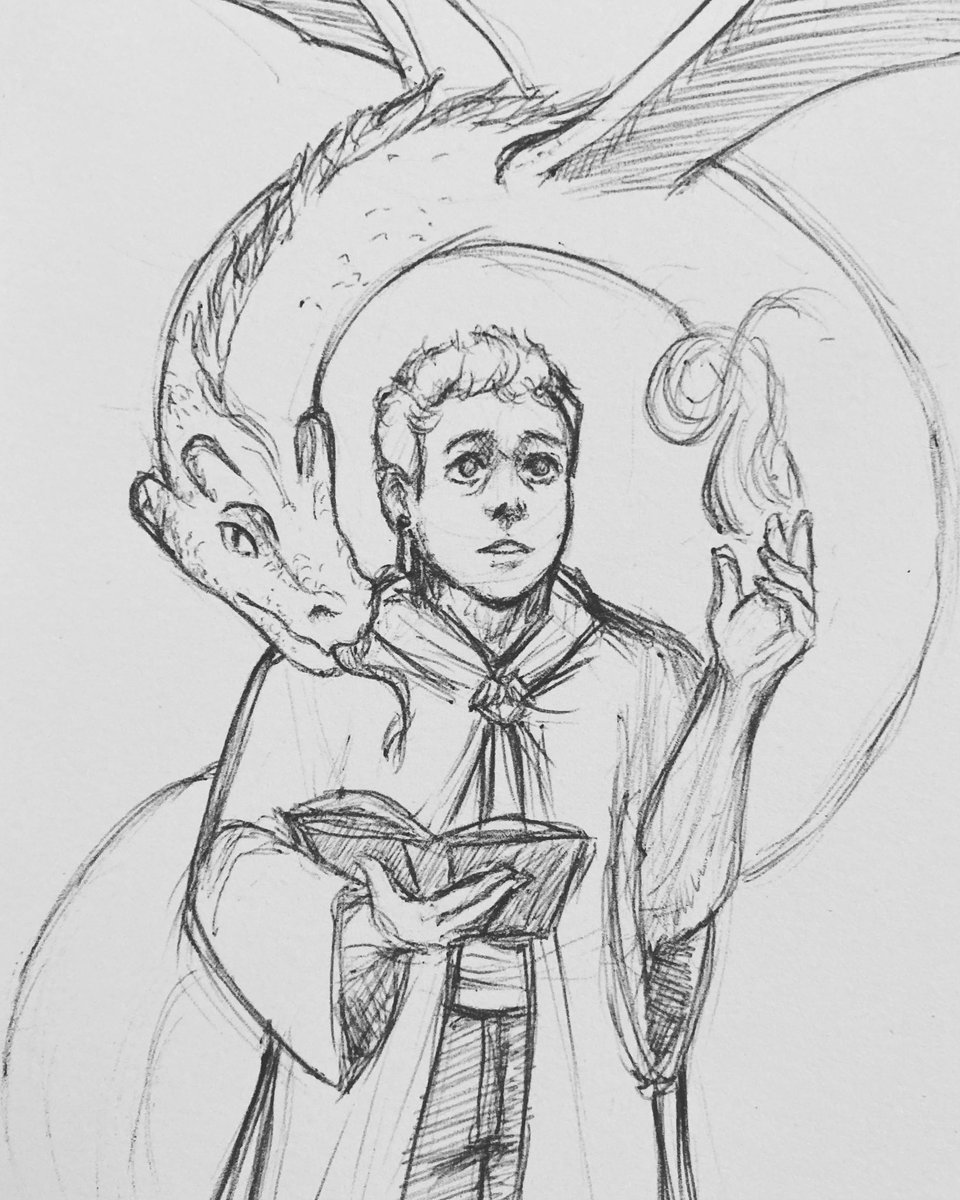 samofthelord's tweet photo. Prompt 17 of #Ineffableinktober by @koko_iep : Fantasy AU

Posting proper drawings? Everyday? In this economy? 

#goodomens #goodomensfanart #ineffablehusbands https://t.co/VxqE1GzumN