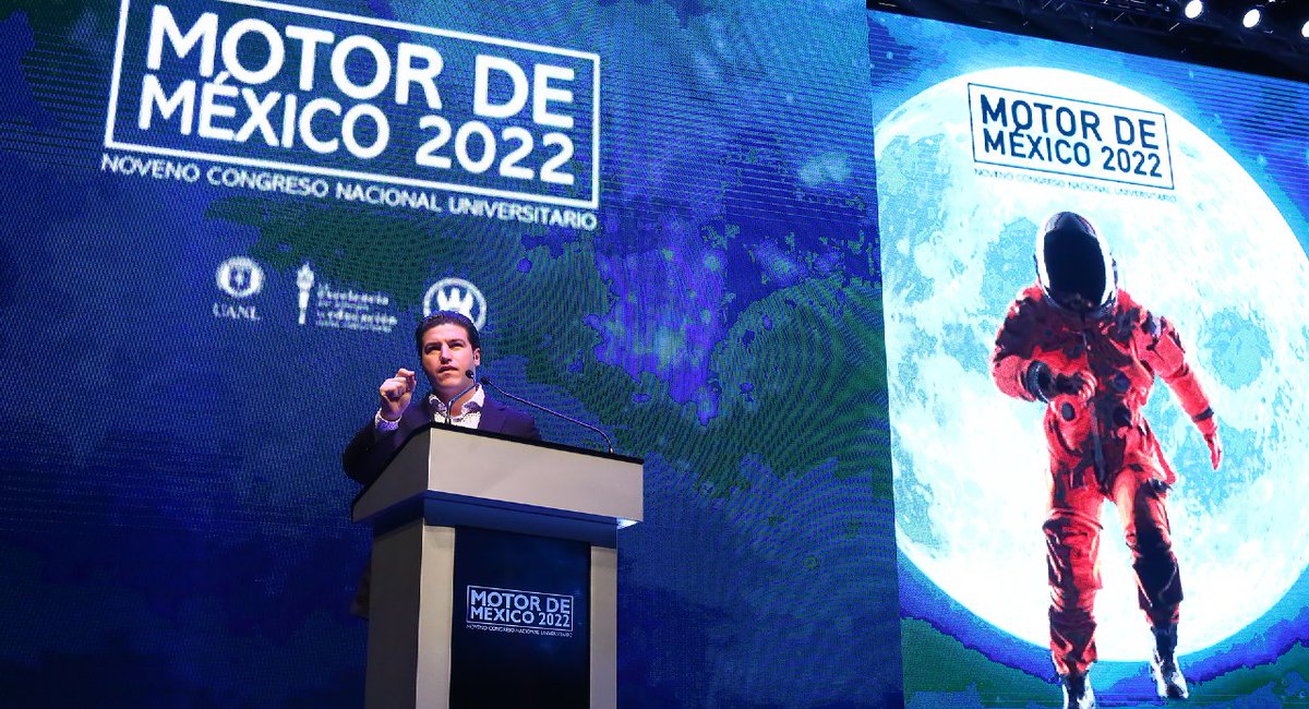 El gobernador Samuel García compartió ante universitarios el sueño de un México mejor para todos, por el cual no dejará que nadie se lo impida para lograrlo
➡️ bit.ly/3D9mwR0

#INFO7 #NuevoLeón #SamuelGarcía #MotordeMéxico