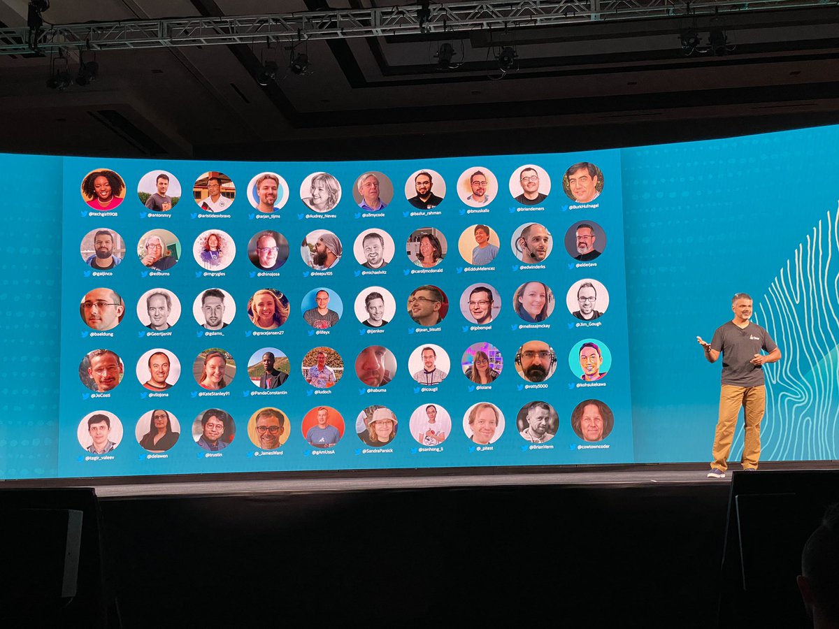 BrianVerm's tweet image. Last bunch of #javachampions honored on the #javaone stage.
