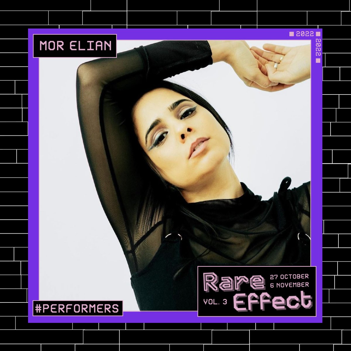 rare_effect's tweet photo. MEET THE PERFORMERS | #RareEffect VOL. 3 | MOR ELIAN is a Berlin based, born in Tel Aviv, DJ, and producer who is performing at Rare Effect Vol. 3 on November 4th. Elianโs music could be characterized as forward-thinking and percussion-based.
Grab your ticket via @SeatlabNFT https://t.co/onHMHZ4Ns4