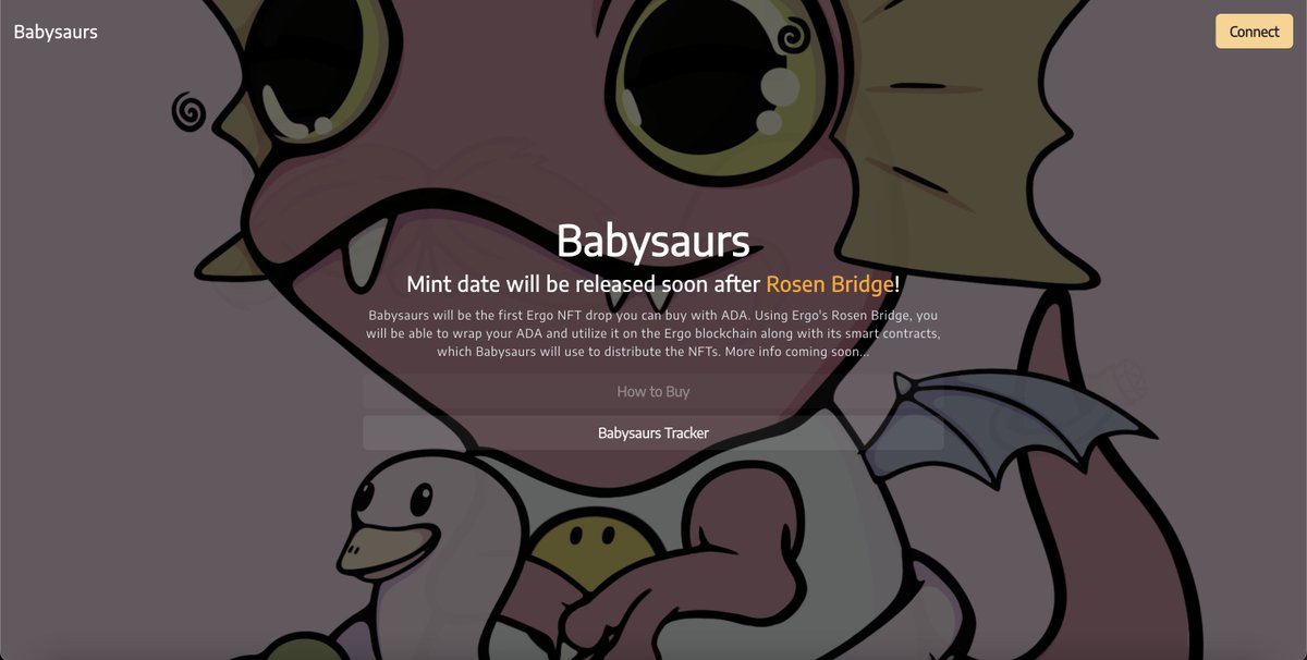 Ergosaurs | Ergo NFT Collection tweet media