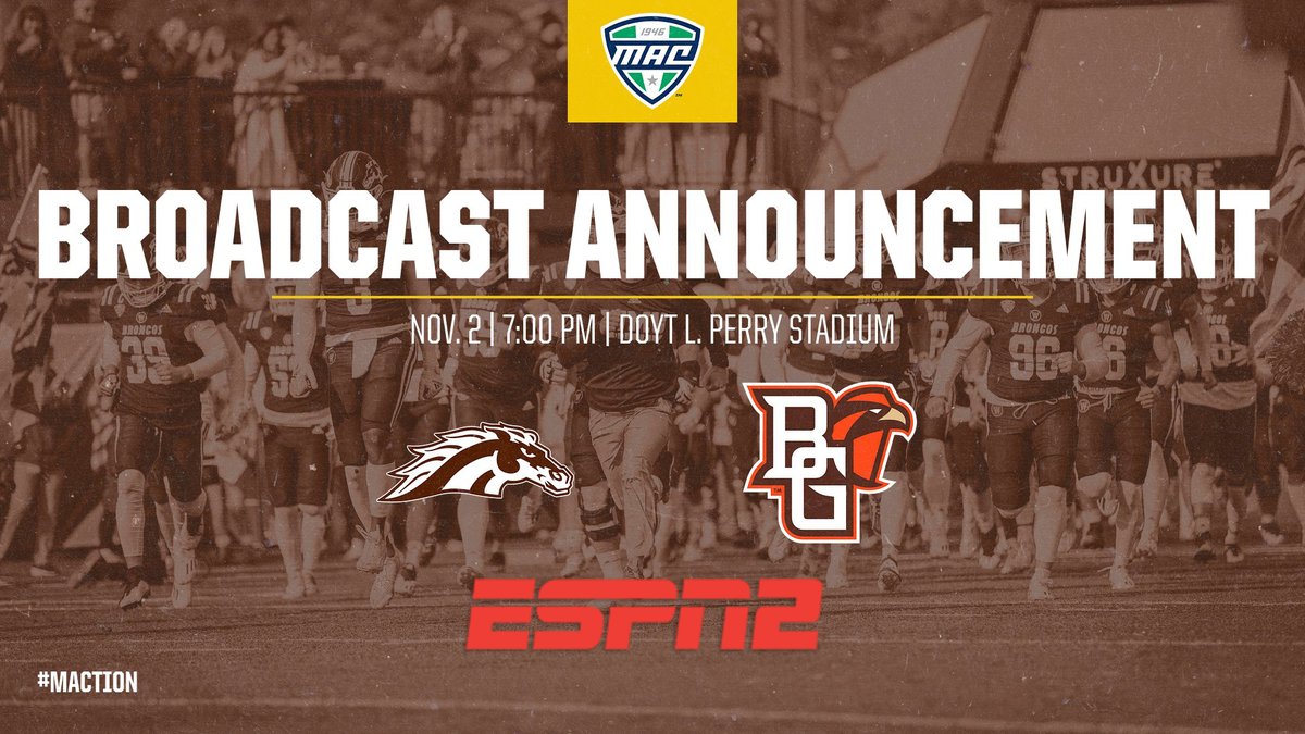 We are excited to open up #MACTION on ESPN2! #BroncosReign