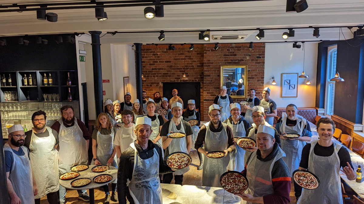 cloudsmith's tweet image. Fun continues at the all staff off-site! 🍕🍕🍕🍕🍕🍕🍕🍕🍕🍕