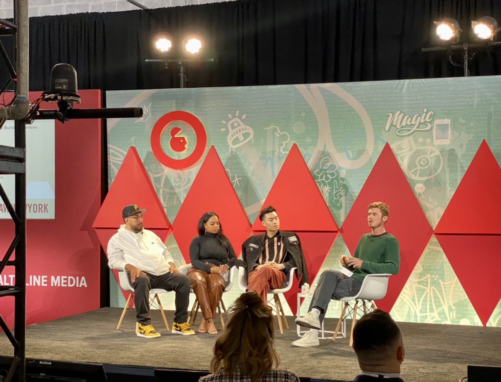 Loved this #AWNewYork conversation on how brands can tap into the creative power of dance and music, with <a href="/motown/">Motown Records</a>’s Roberto Caiaffa, Queens N’ Lettos’ <a href="/AliyaJanell/">Aliya Janell</a> and <a href="/STEEZY_Studio/">STEEZY Studio</a>’s <a href="/limconnor/">Connor Lim</a>, facilitated by <a href="/TheDrum/">The Drum</a>’s brilliant <a href="/_webbwright/">Webb Wright</a>
