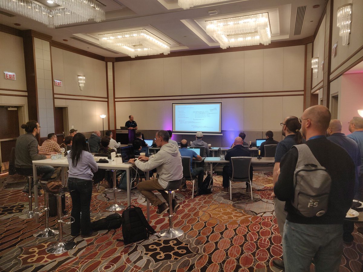 And here comes Daniel from #Kamailio at #ClueCon2022 

Sponsored by <a href="/Inextrix/">Inextrix Technologies Pvt. Ltd.</a>