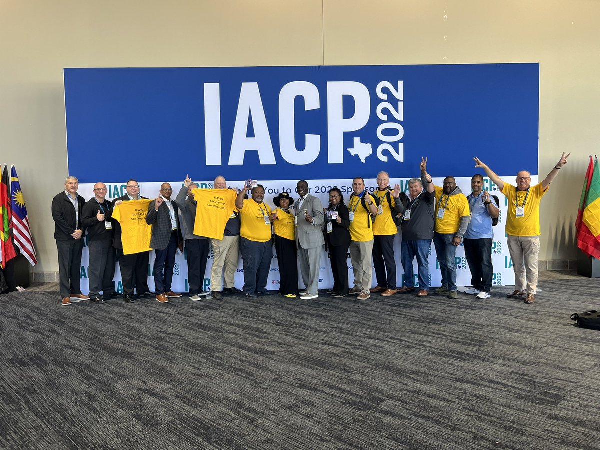 stevecasstevens's tweet photo. It’s official. My friend Chief Mitchell R. Davis III has formally announced his candidacy for IACP 4th Vice President. https://t.co/VePM6d3PYm