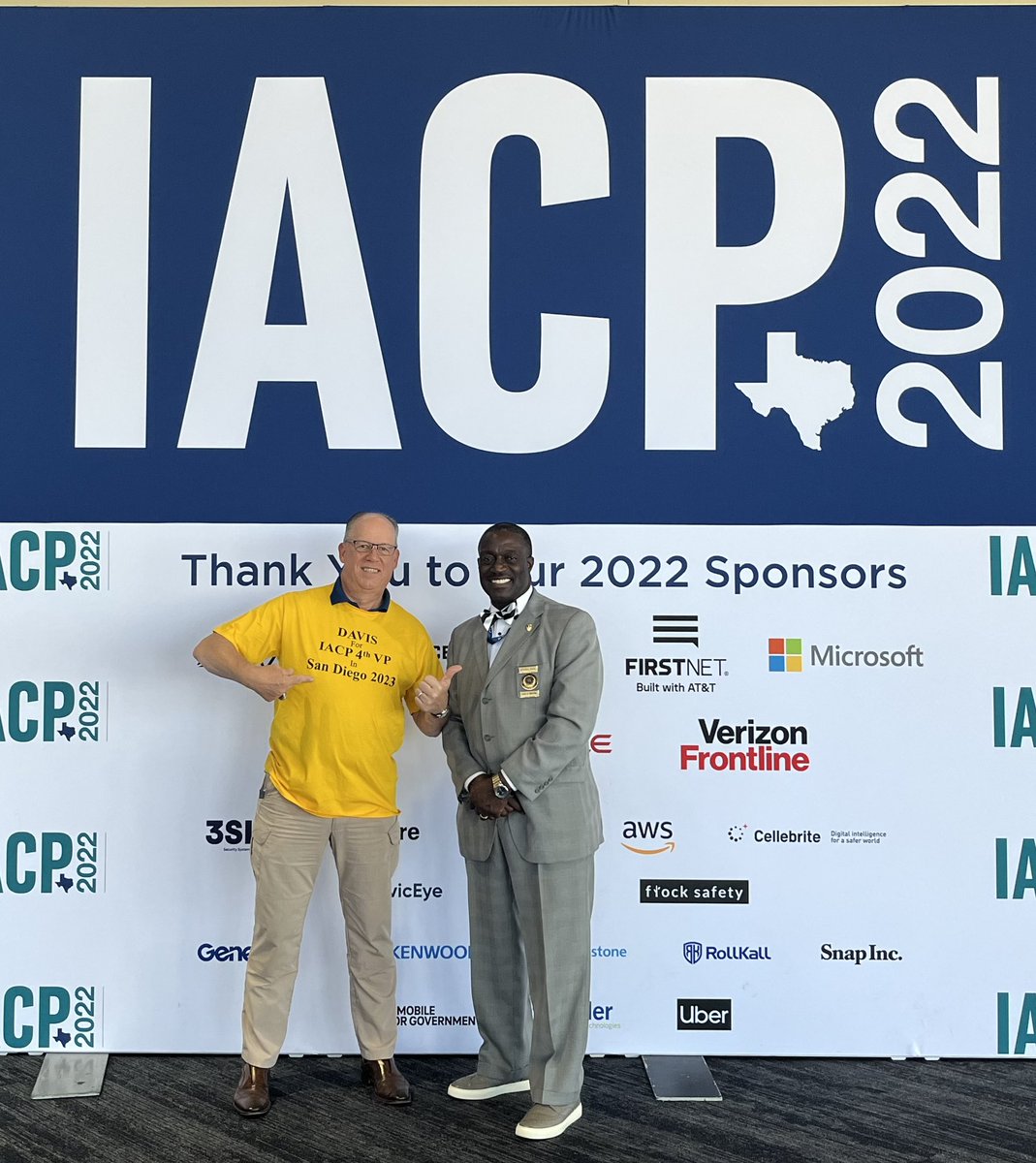 stevecasstevens's tweet photo. It’s official. My friend Chief Mitchell R. Davis III has formally announced his candidacy for IACP 4th Vice President. https://t.co/VePM6d3PYm