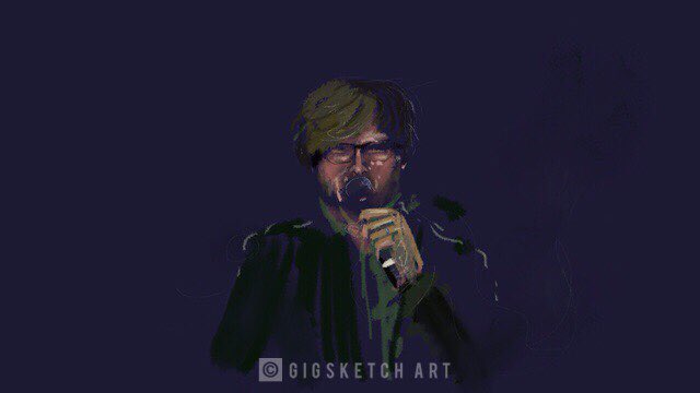 gigsketch's tweet photo. Part 1 @MercuryPrize 2022. @BBC_Culture 
Housebound but feeling the need to draw, I decided to capture the televised Mercury Prize Award this evening. I very rarely work from videos, preferring to capture events live and in person, but sometimes needs must. Part 2 tomorrow. https://t.co/El9byXDXNt