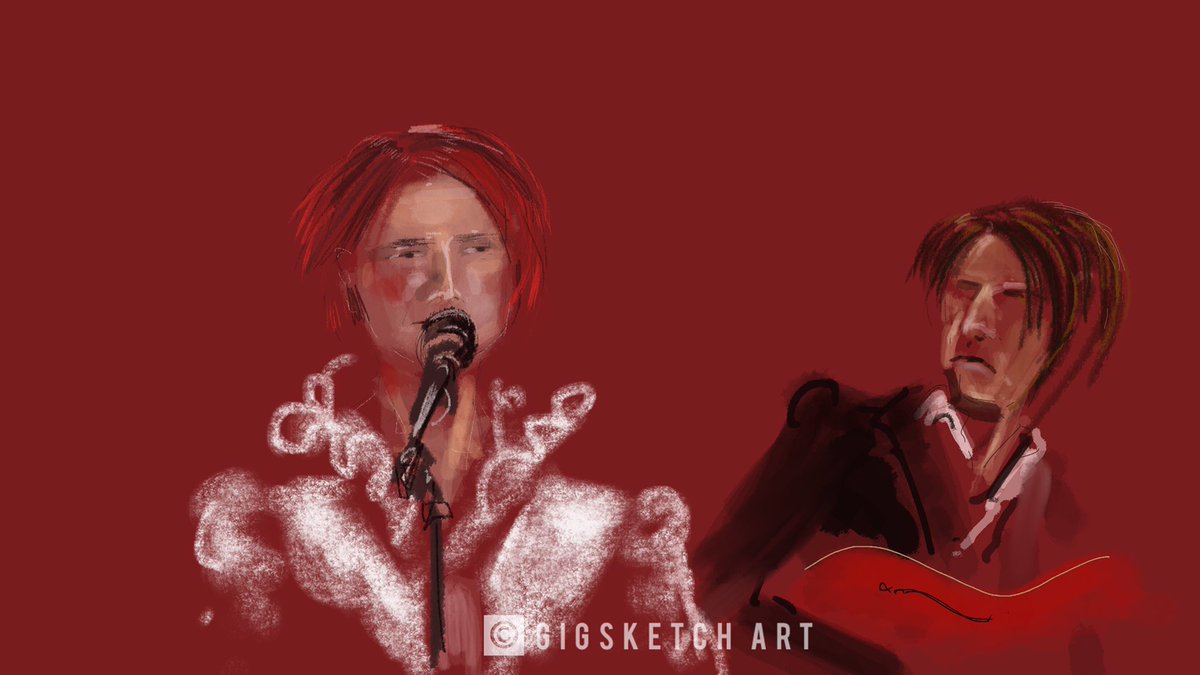 gigsketch's tweet photo. Part 1 @MercuryPrize 2022. @BBC_Culture 
Housebound but feeling the need to draw, I decided to capture the televised Mercury Prize Award this evening. I very rarely work from videos, preferring to capture events live and in person, but sometimes needs must. Part 2 tomorrow. https://t.co/El9byXDXNt