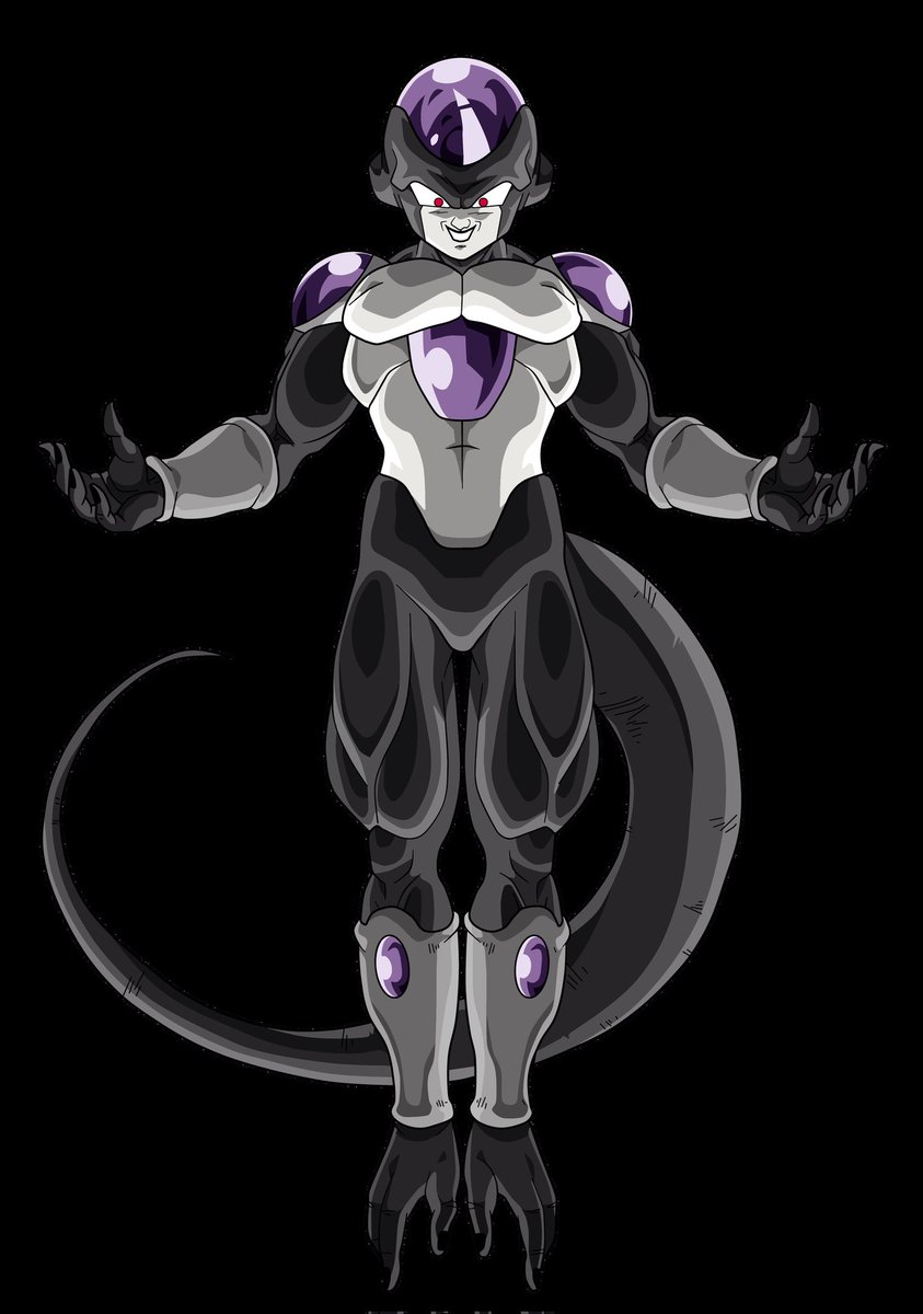 Frieza (final form)+Oreo= black Frieza
