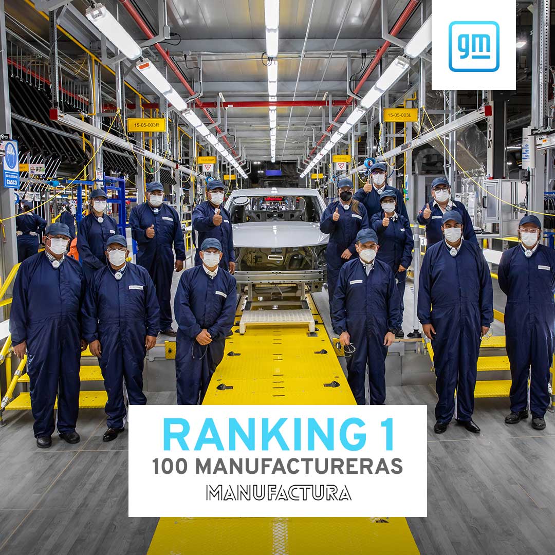 General Motors de México (@generalmotorsmx) on Twitter photo Estamos muy orgullosos de colocarnos una vez más, como la compañía No. 1 en el listado de las 100 Manufactureras más importantes de México de la revista <a href="/manufacturaGE/">Manufactura</a>. Reiteramos nuestro compromiso con México para seguir siendo un referente en el ámbito empresarial. Estamos muy orgullosos de colocarnos una vez más, como la compañía No. 1 en el listado de las 100 Manufactureras más importantes de México de la revista <a href="/manufacturaGE/">Manufactura</a>. Reiteramos nuestro compromiso con México para seguir siendo un referente en el ámbito empresarial.