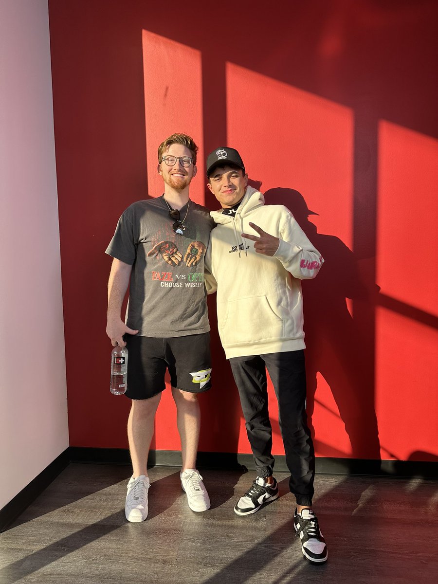 The two fastest men alive. <a href="/LandoNorris/">Lando Norris</a>