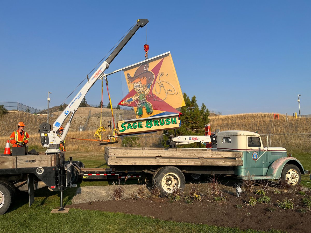 City of Kamloops on Twitter "Sagebrush Sam made his way to his new