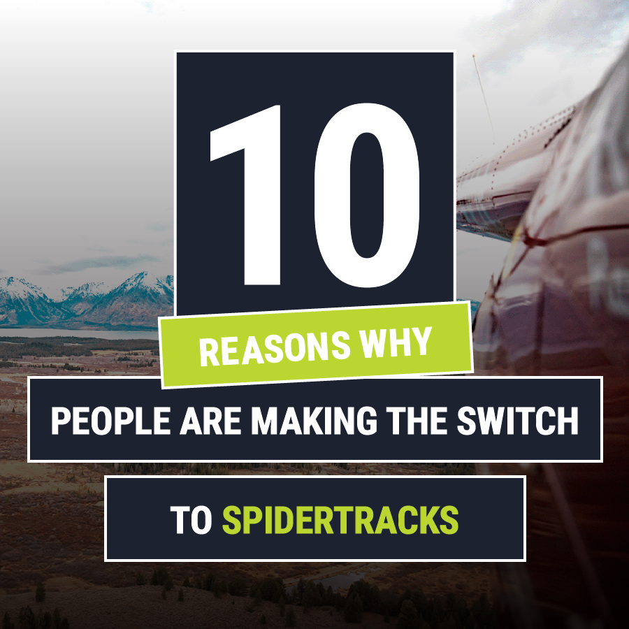 Does your current provider give you the capability to enhance operational efficiency, profitability and safety in your business?

Head to our website and check out 10 Reasons why aviators are making the switch. 

spidertracks.com/landing/switch…