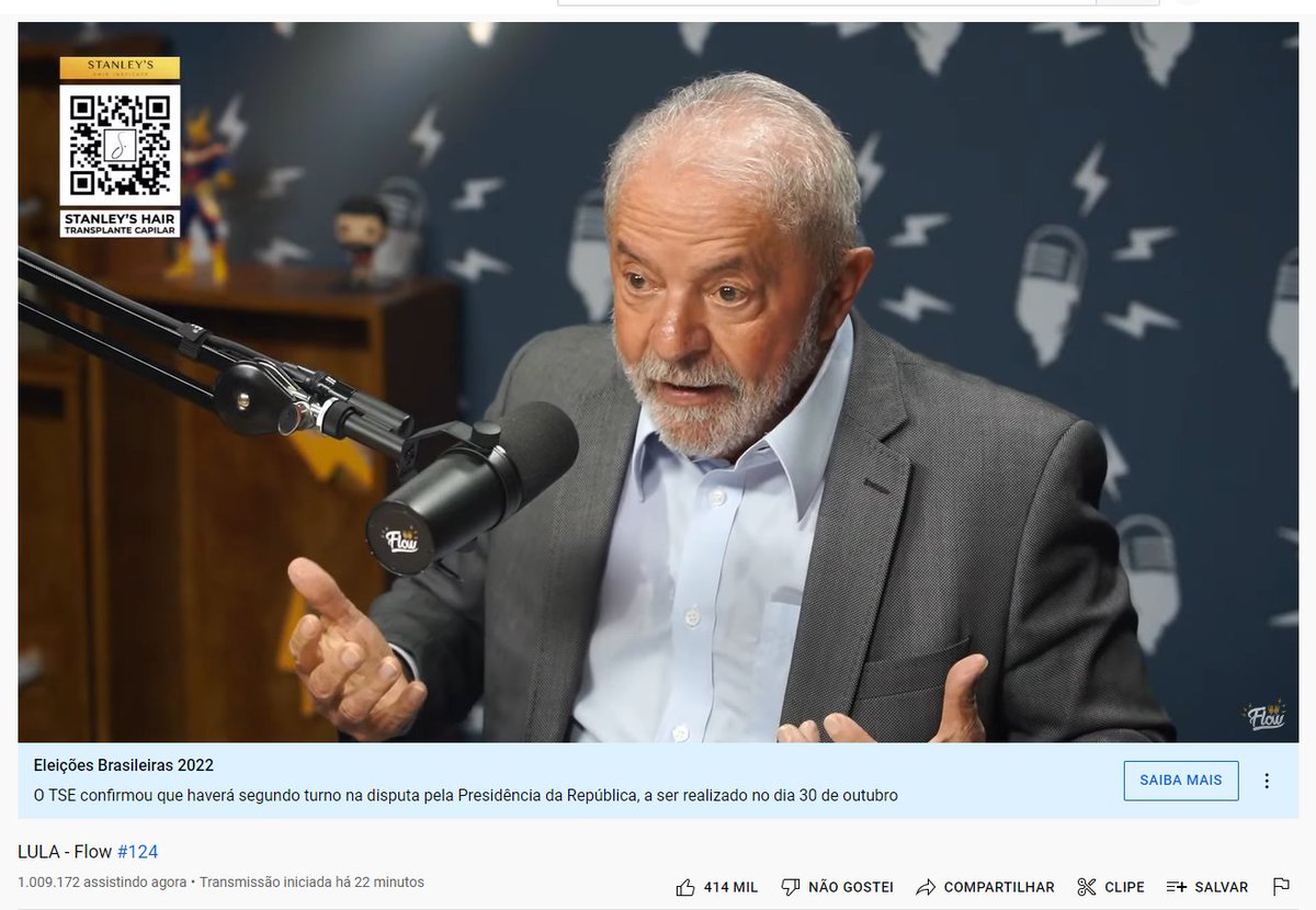1 MILHÃO BEM GRANDE PRO PRESIDENTE LULA! É RECORDE EM CIMA DE RECORDE! #LulaNoFlow