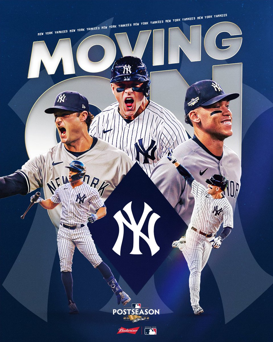 MLB (@mlb) on Twitter photo There’s no quit in the <a href="/Yankees/">New York Yankees</a>. They’re moving on to the ALCS! #CLINCHED #postseason There’s no quit in the <a href="/Yankees/">New York Yankees</a>. They’re moving on to the ALCS! #CLINCHED #postseason