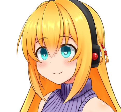 マキマキの立ち絵に目線の追加するぞい 