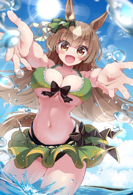 海でダイヤちゃんと青春した存在しない夏の記憶
 #ウマ娘 