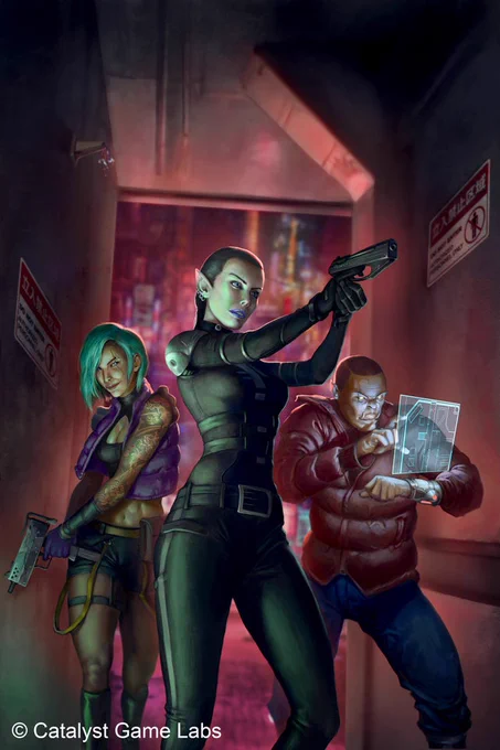 Clean Record by Bruno Senigalha #Shadowrun 