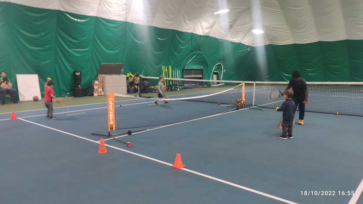 boscoffernandes's tweet photo. It's not just what to look to get from #Tennis . It's also what you give back and when. #ShounakRafaelFernandes (orange shoes) helping the young ones #RedBall #LePetitTennis #LongTermPlayerDevelopment @HEADStartTennis #Halifax #NovaScotia . Keep it up Shounak https://t.co/jNo4djnpFW