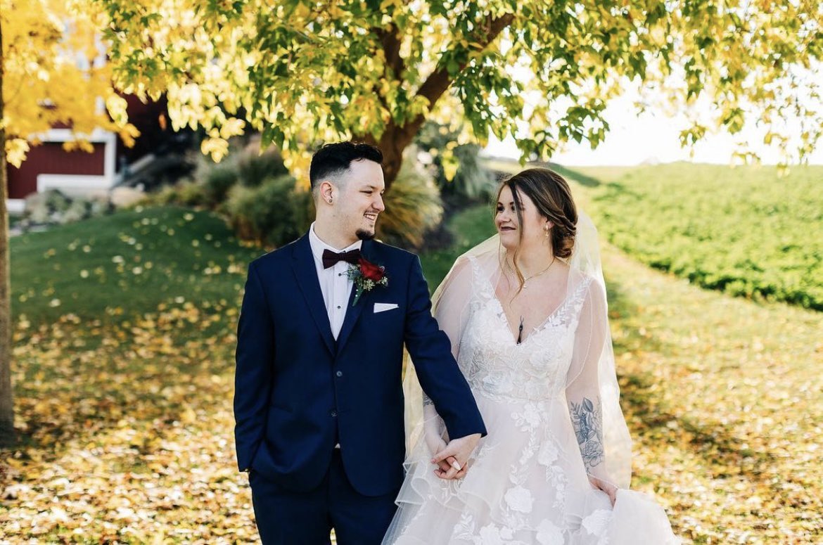 alexxissroberts's tweet photo. oh yeah we got married https://t.co/uz3IOBDGF8