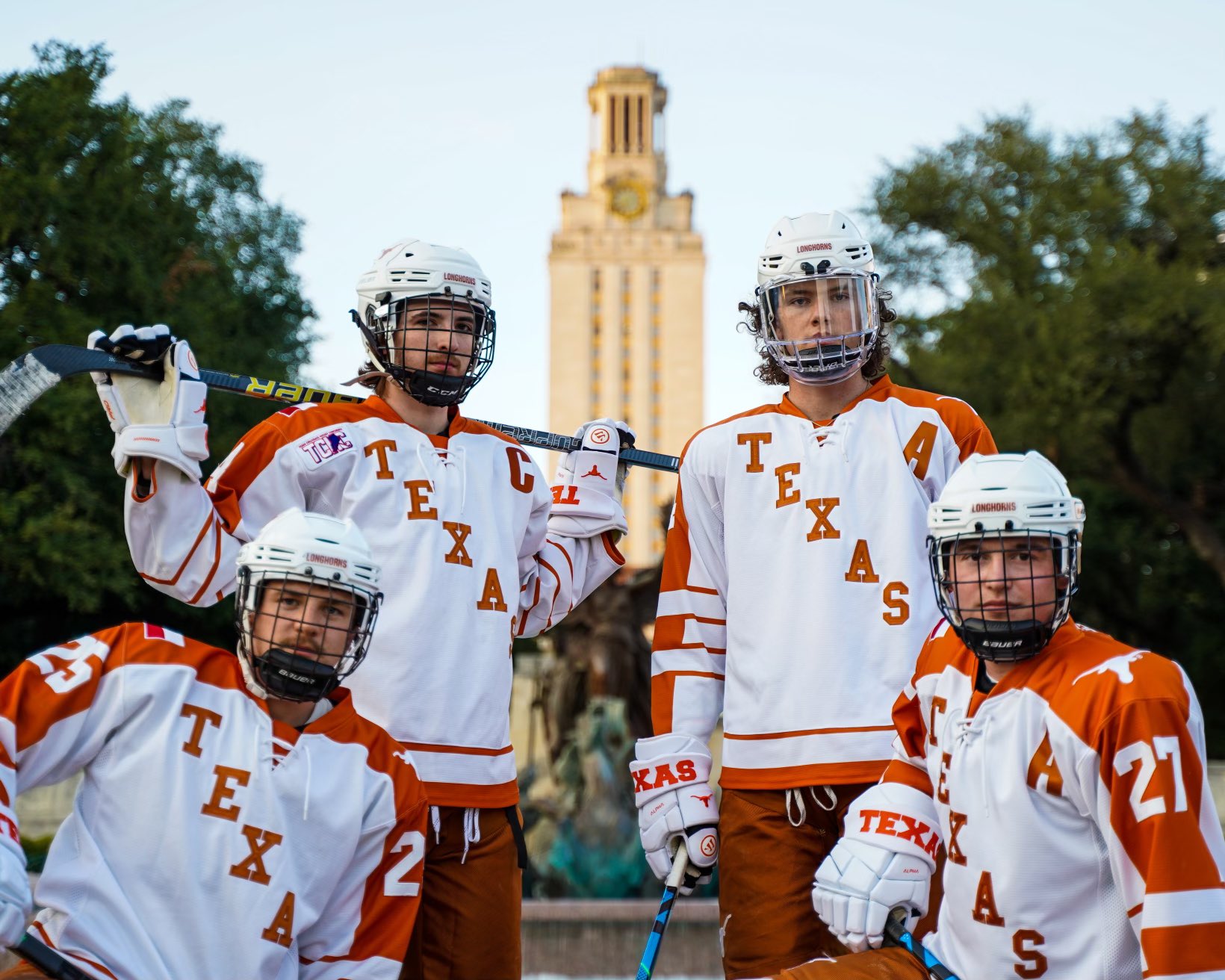 Texas 2025 hockey jersey