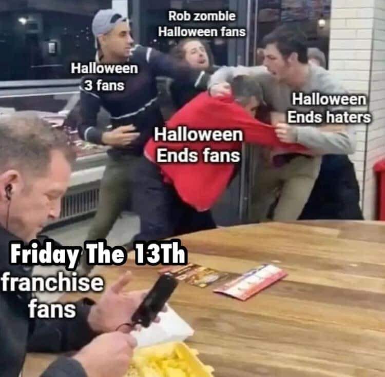 I enjoyed Halloween ends ...... 😂