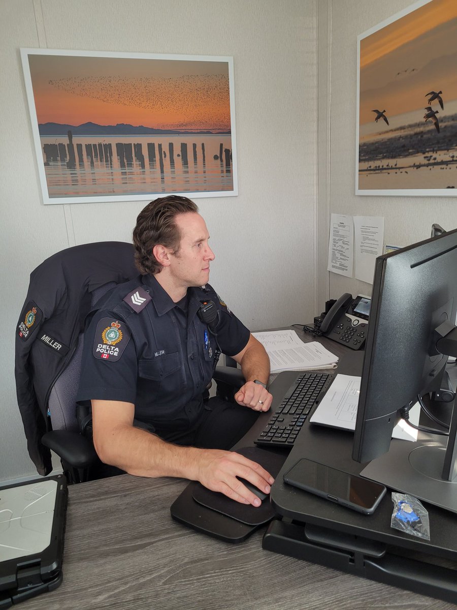 Acting Sergeant Miller is on the online Interviewing Trauma Survivors Course this week