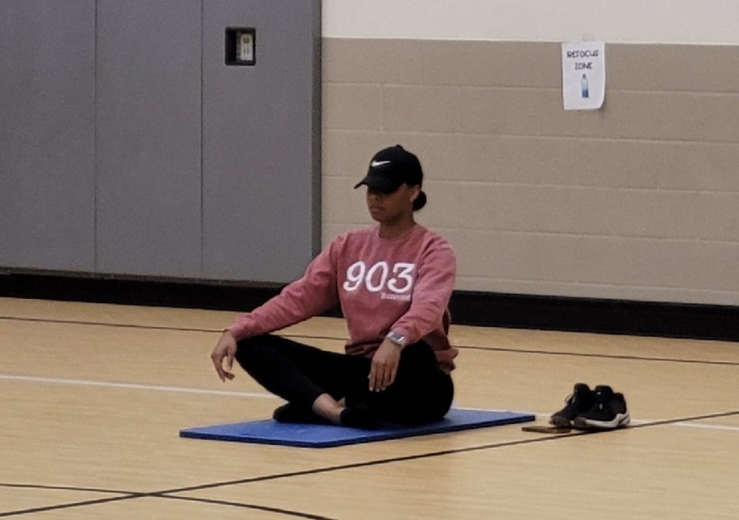 What a wonderful way to end the day! Thank you to Kristin Parker, <a href="/TylerISD/">Tyler ISD 🏛</a> Physical and Nutritional Health Coordinator, and <a href="/CrunchGym/">Crunch Fitness</a> for sending an AMAZING Yoga instructor for the Beehive! 🐝🧘🏽‍♀️☮️ #SuccessfulStudentOutcomes #HealthAndWellness #SelfCare #903Running