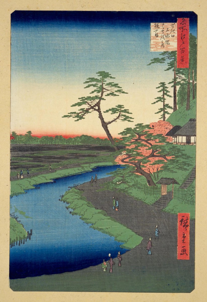 ando_hiroshige's tweet photo. # 40, Distant View of Kinryûzan Temple and Azuma Bridge, from the 1850s series One Hundred Famous Views of Edo https://t.co/MeaxLGeaz3