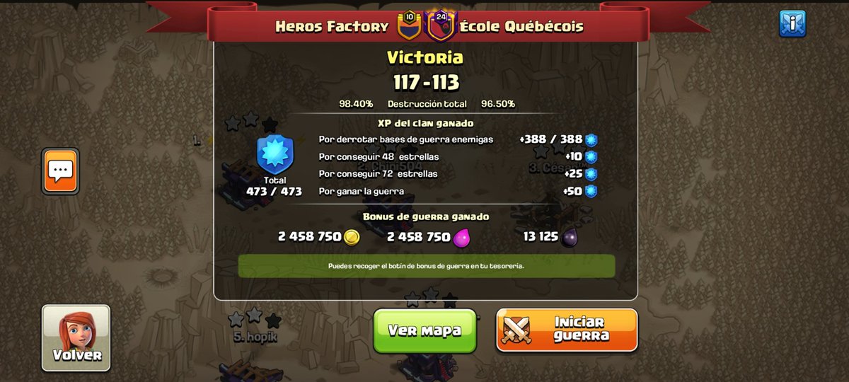 La mejor random war en lo que va del año. Buen trabajo a todo el equipo .💕