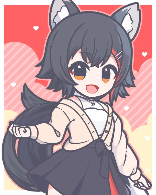 大神ミオちゃん#みおーん絵 