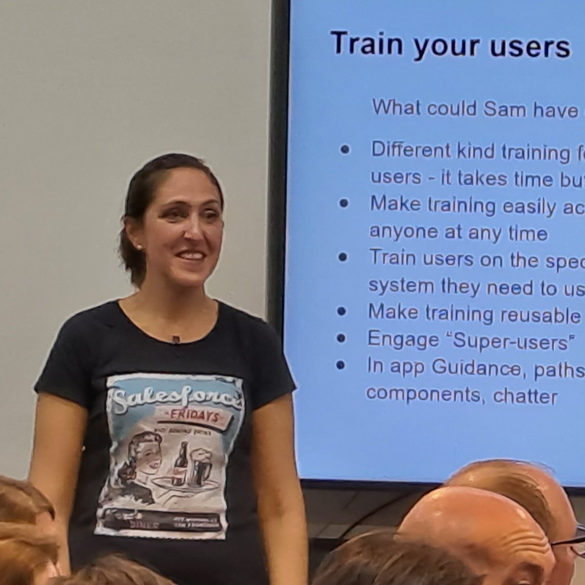 To crown off another absolutely stunning @LAUGtweets we saw the completely unstoppable <a href="/SalesforceSilv1/">SalesforceSilvia</a> be awarded with London Admin Community award. There has never been a more deserved recipient to anything... she's brilliant.