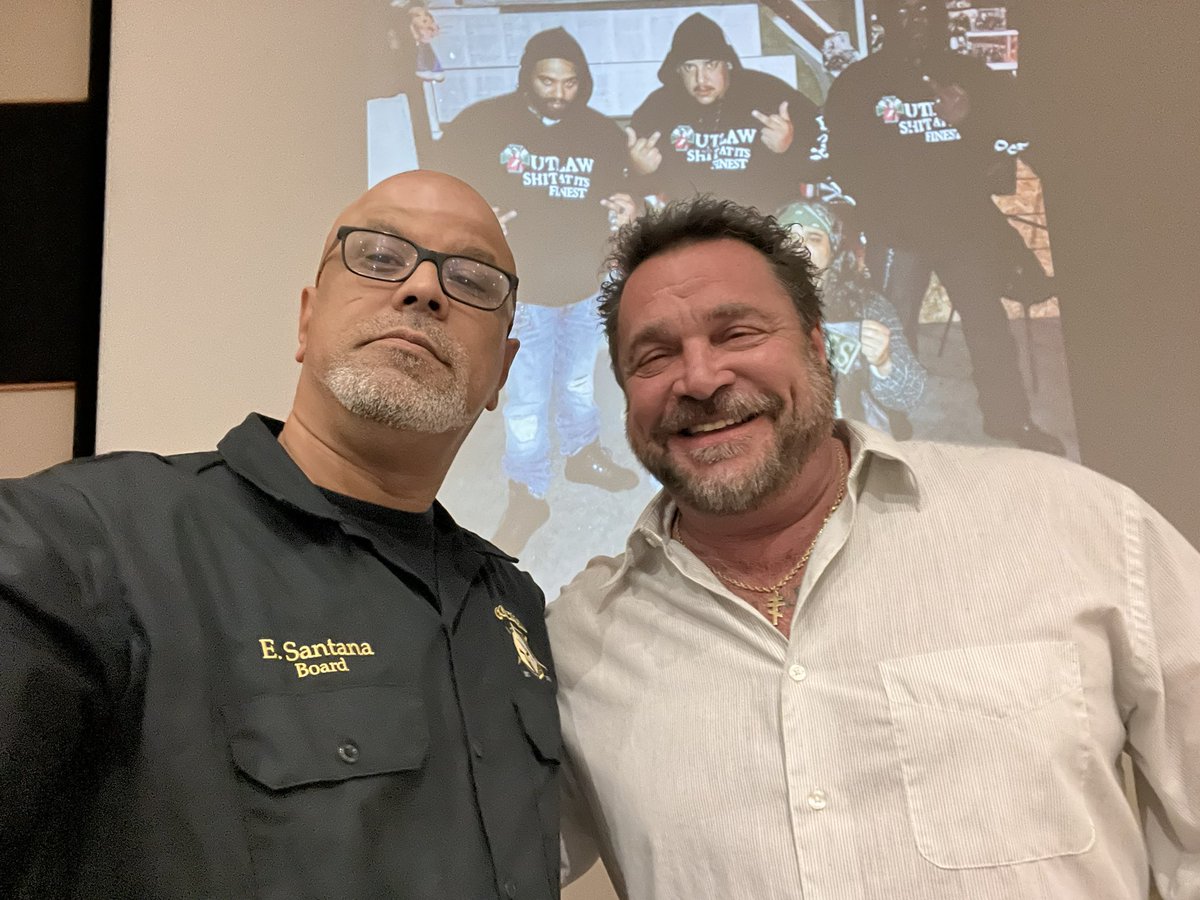 GSTEP_org's tweet photo. Today there was great energy &amp; engagement between speakers &amp; attendees during the NJ Outlaw Motorcycle Gang Awareness, Identification &amp; Intel-Sharing that was hosted by the #NJSCI #NJNEOA &amp; #MAGLOCLEN 

#OutlawMotorcycleGangs
#PoliceTraining
#GangAwareness
#knowledge is #Power https://t.co/GYSX6Z7R7S