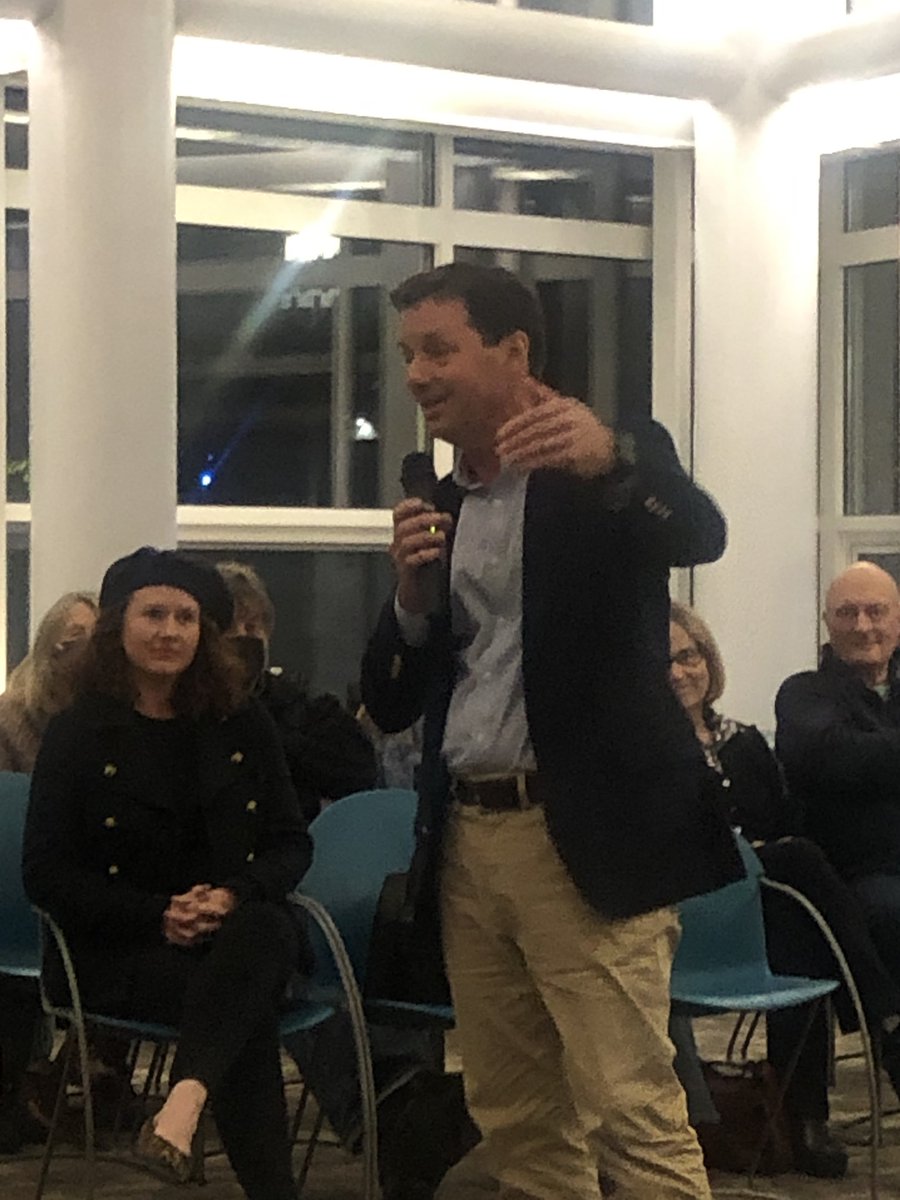 TomShermanNH's tweet photo. “I’ve always won in a Republican district, and you can’t do that without recognizing that no matter your party, we can always find a thread of common ground to get things done.” #nhpolitics https://t.co/vePHvriQV9