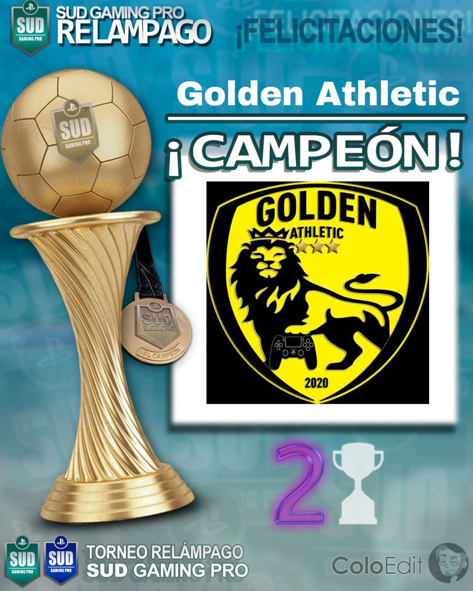 La pretemporada empieza a dar sus frutos, 2 relámpagos jugados de Sud Gaming Pro, 2 ganados 🔥🦁💪🏻⚡️

#VamosGolden 🦁🔥💪🏻

#ClubesPro #ProClubs #FIFA23