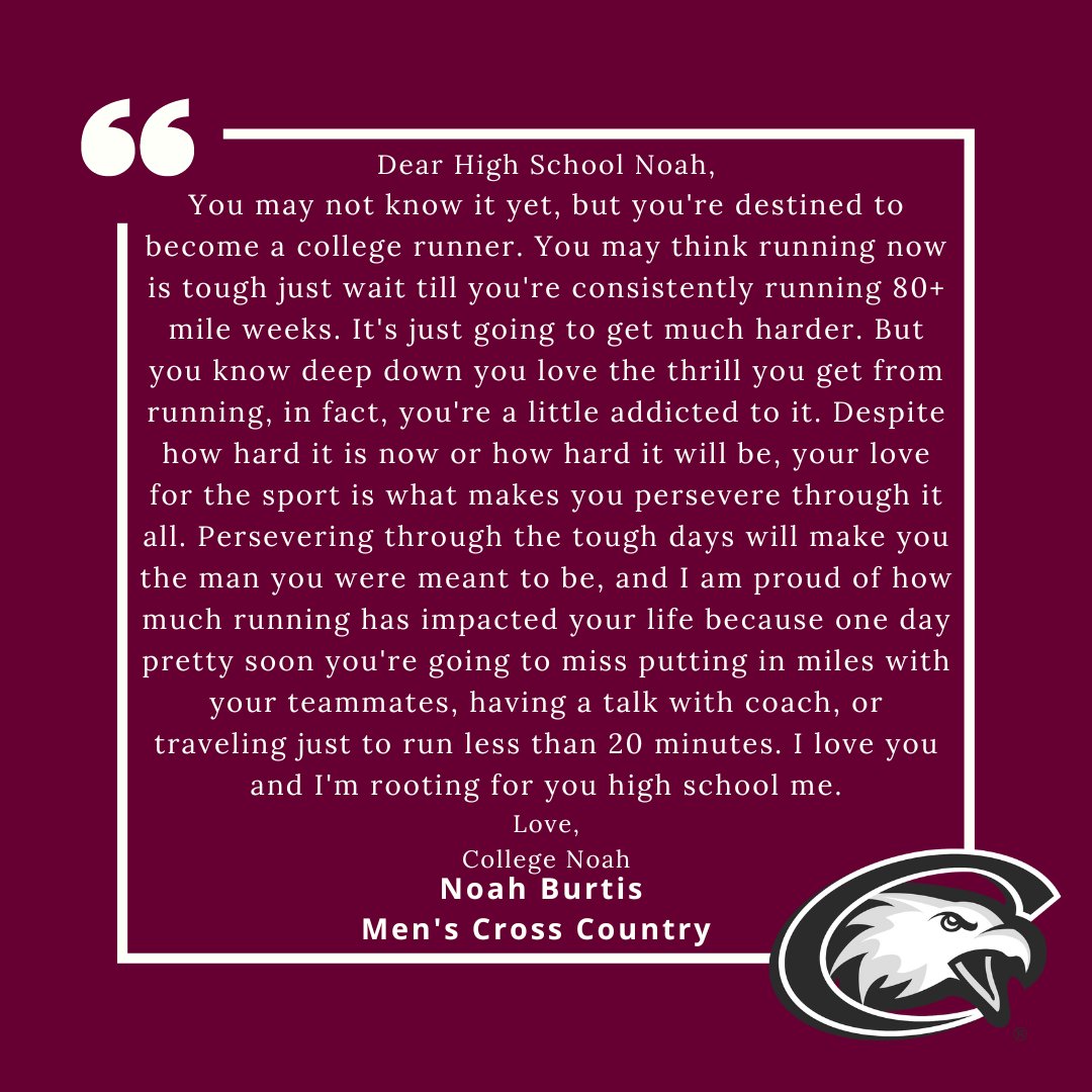 CSC_SAAC's tweet image. "Dear past me..."
For Day 1 of @NCAA Diversity and Inclusion Social Media Campaign @csceagles athletes explored what identities and experiences have shaped their voice.
#NCAAInclusion