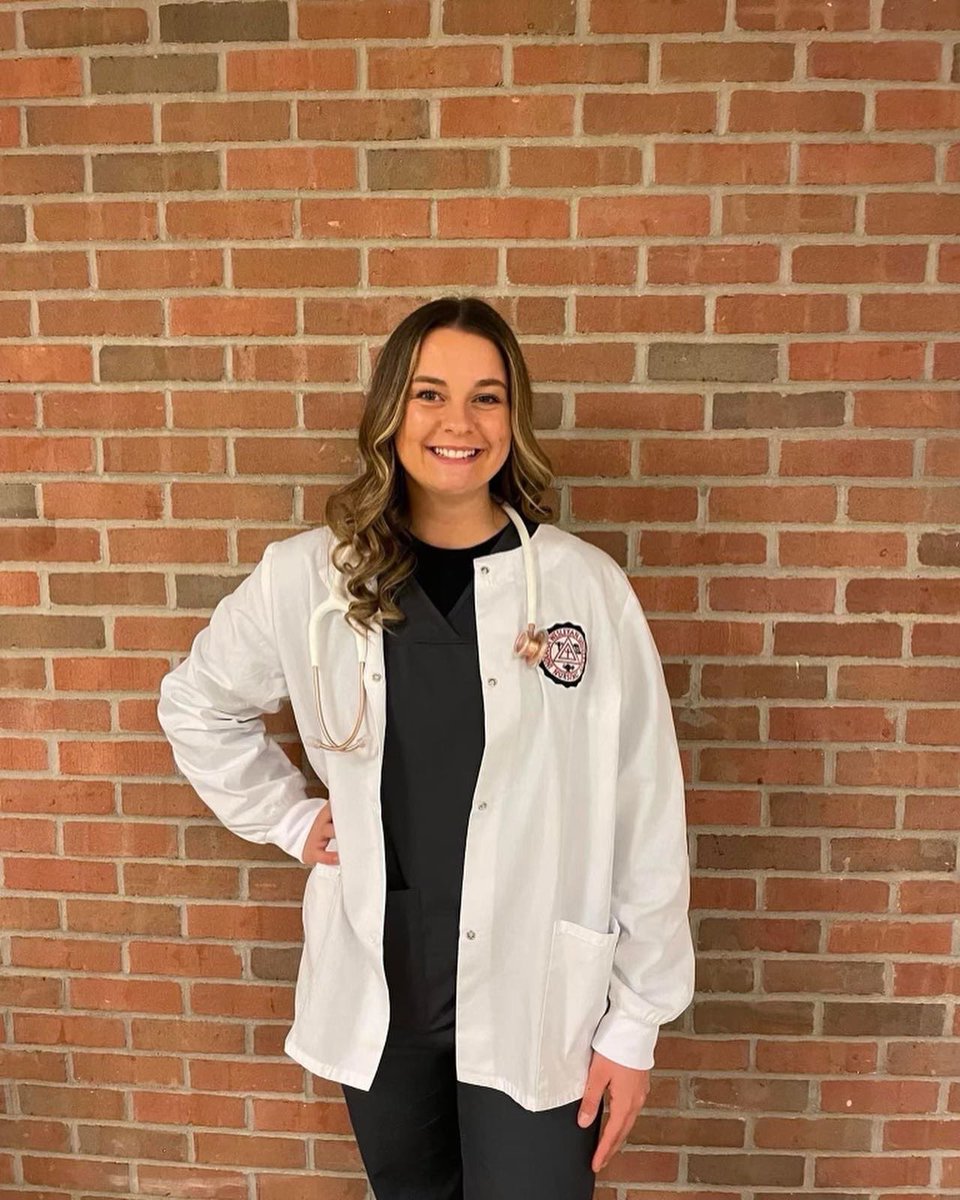 IndWesSoftball's tweet photo. A week of celebrations and commissionings!
#4 Natalee McNeil received her white coat in the Nursing program!
Team 36 gathered to pray over #17 Jennah Yost as she prepares to travel to New Zealand to complete her student teaching!
#All4Him #PlatformUp https://t.co/F3J1R2Kydk