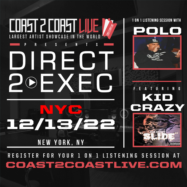 DaRealKidCrazy's tweet photo. Vote for me to perform for a Major Label A&amp;R at #Direct 2 Exec NYC 12/13/22 - A&amp;R at Roc Nation! https://t.co/HVD7mS2wJ8 #Coast2Coast https://t.co/Qzjz55eHQJ