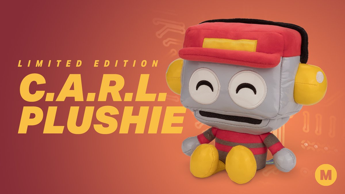 Nintendrew_'s tweet photo. ⚠️🕓 48 HOURS REMAIN 🕗⚠️

Collectors, heads up! Only 2 DAYS LEFT to grab this limited run C.A.R.L. plush toy! It looks like we might *very* narrowly hit the funding goal, so this is your chance to own what will likely be one of <300 units EVER produced!! 
https://t.co/tRMDRKhRy2 https://t.co/XtOkZZAgRV