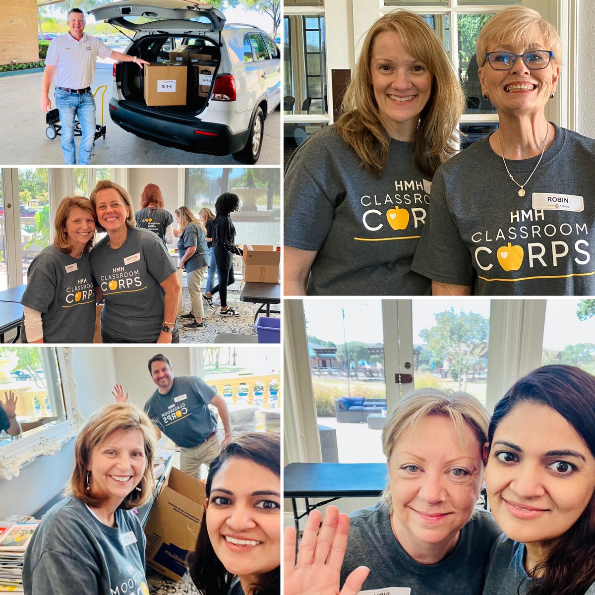 It’s the 11th annual Volunteer Week <a href="/HMHCo/">HMH Education</a>! Today we packed goody bags for <a href="/PediPlace/">PediPlace</a>! I got a chance to meet and have fun with this fabulous HMH DFW team! A whole week of giving back to our communities makes me #HMHproud!