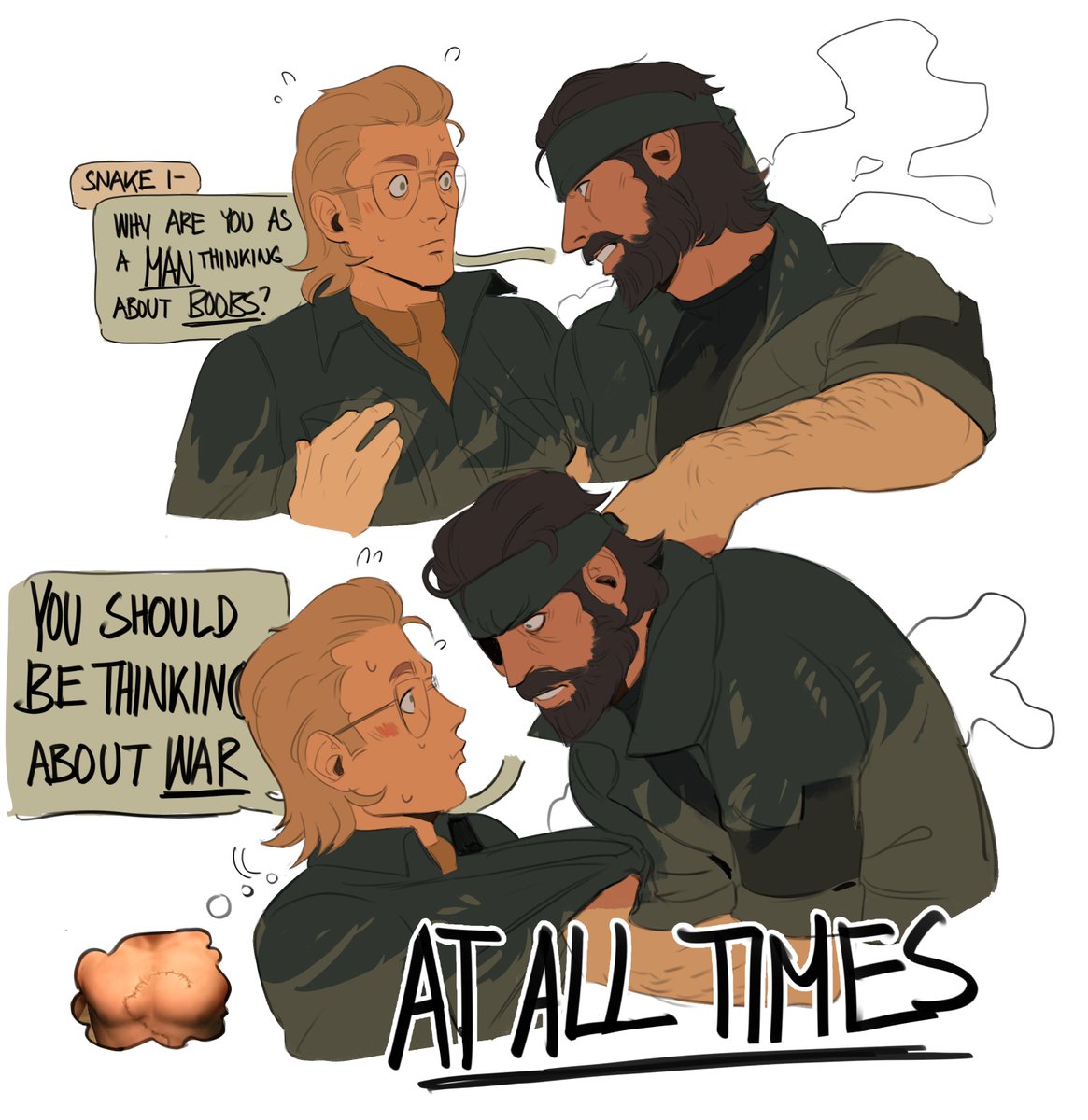 kcokaine_'s tweet photo. Think about MSF kaz #mgs #bbkaz https://t.co/BwGYztKCPn