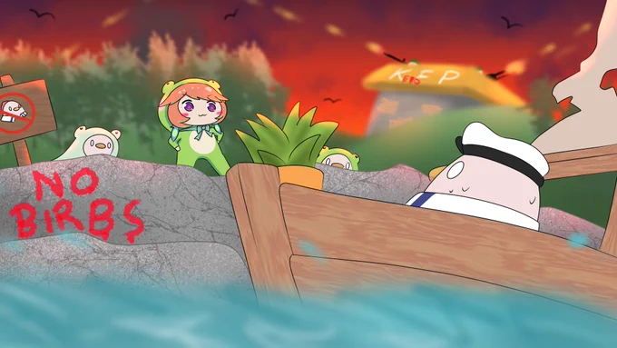 tfw you shipwreck on the wron- I mean, frog island#ArtsOfAshes 