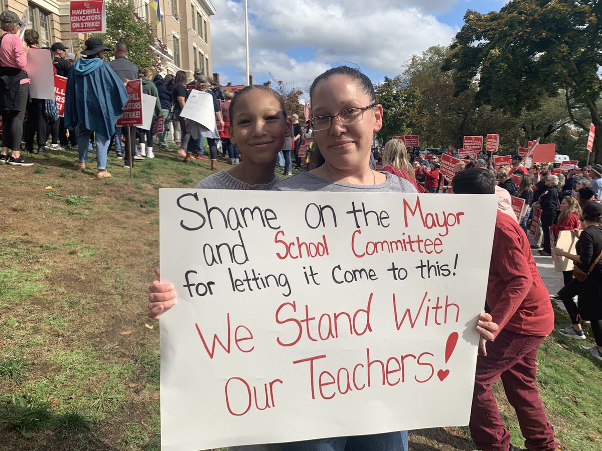 Haverhill Education Association tweet media
