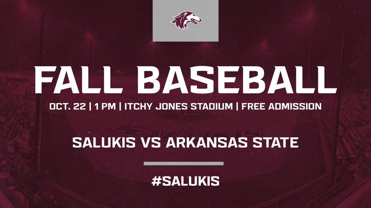 Get out to Itchy Jones Stadium for some weekend baseball #Salukis!