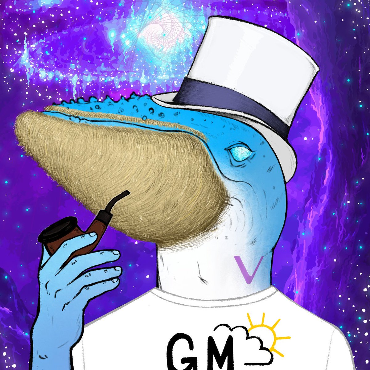 The gentleman whale ..